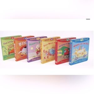 6-book Travel Pk, Mother Goose Nursery Rhymes (with audio CD) EUC